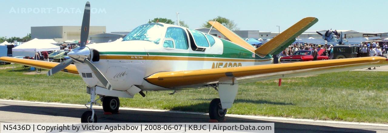 N5436D, 1957 Beech H35 Bonanza C/N D-4964, Ar JeffCo Open House.