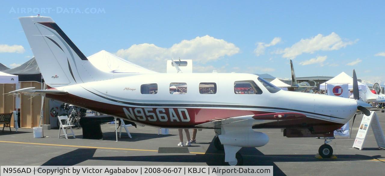 N956AD, 2006 Piper PA-46-350P Malibu Mirage C/N 4636385, Ar JeffCo Open House.