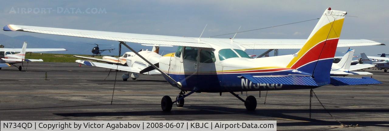 N734QD, 1977 Cessna 172N C/N 17269023, Ar JeffCo Open House.