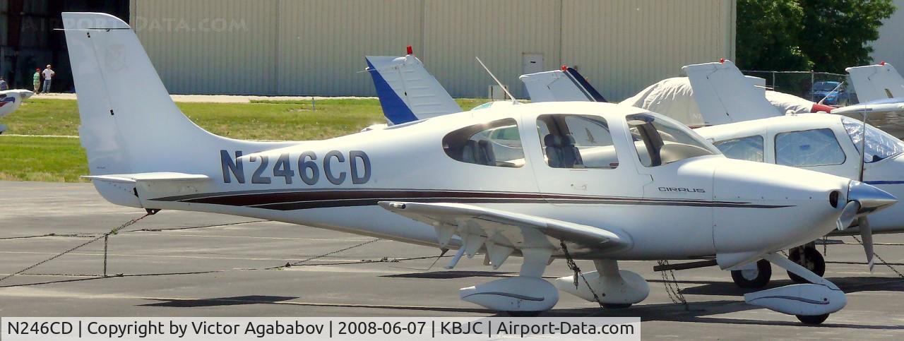 N246CD, 2001 Cirrus SR20 C/N 1147, Ar JeffCo Open House.
