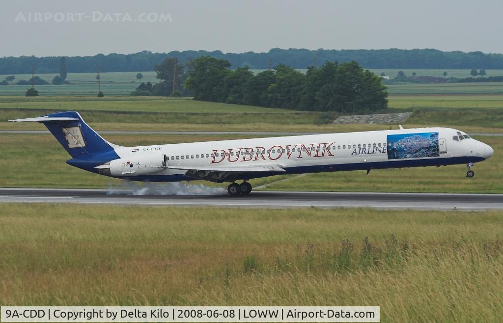 9A-CDD, 1982 McDonnell Douglas MD-82 (DC-9-82) C/N 49113, DUBROVNIK Airlines MD82