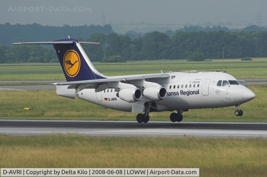 D-AVRI, 1995 British Aerospace Avro 146-RJ85 C/N E.2270, Lufthansa
