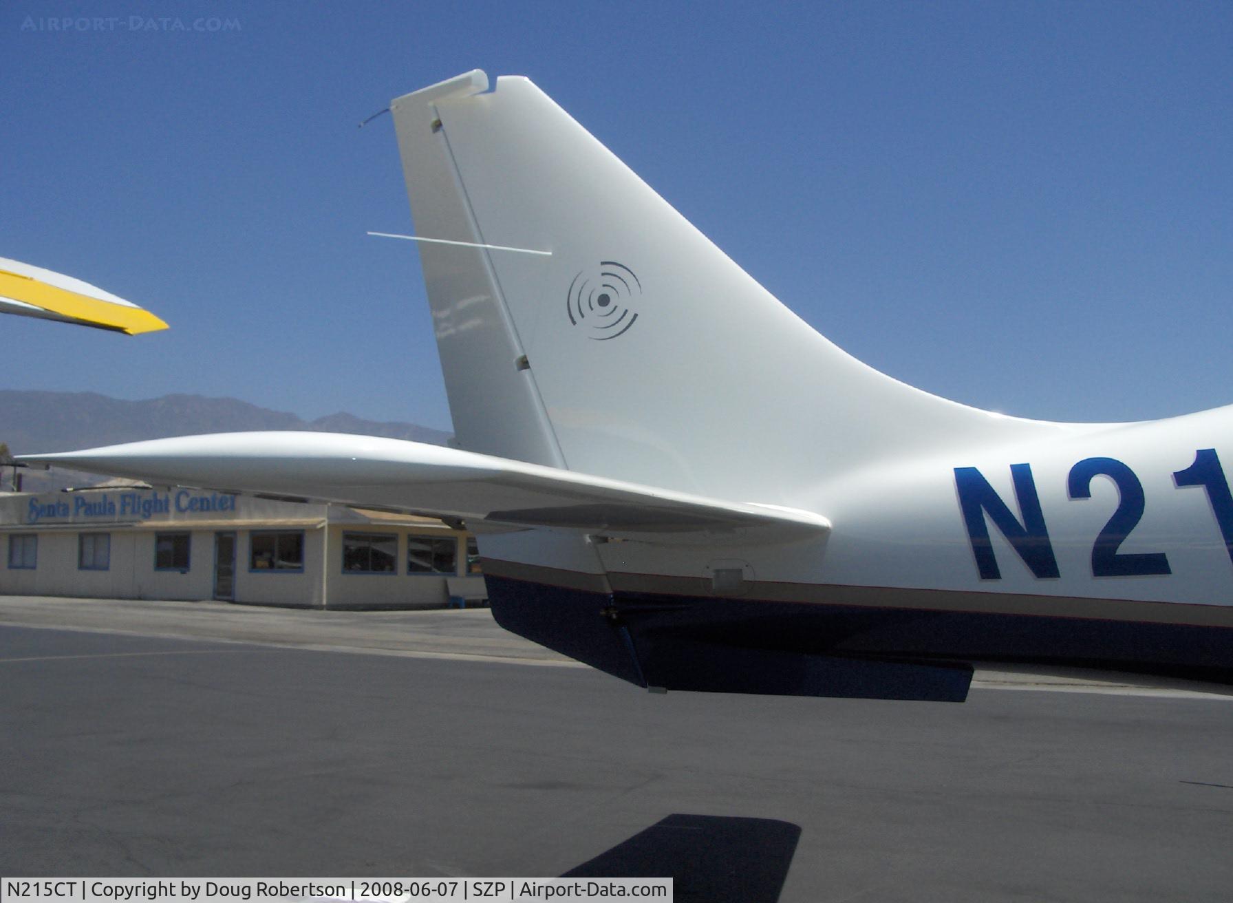 N215CT, 2006 Columbia Aircraft Mfg LC41-550FG C/N 41646, 2006 Columbia LC-41-550FG 400, Continental TSIO-550-C 310 Hp, ventral fin