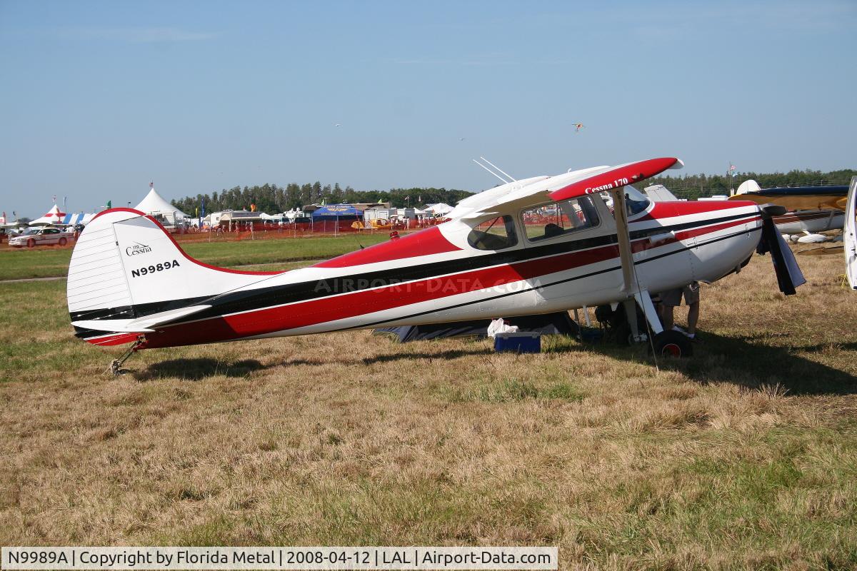 N9989A, 1950 Cessna 170A C/N 19424, Cessna 170A