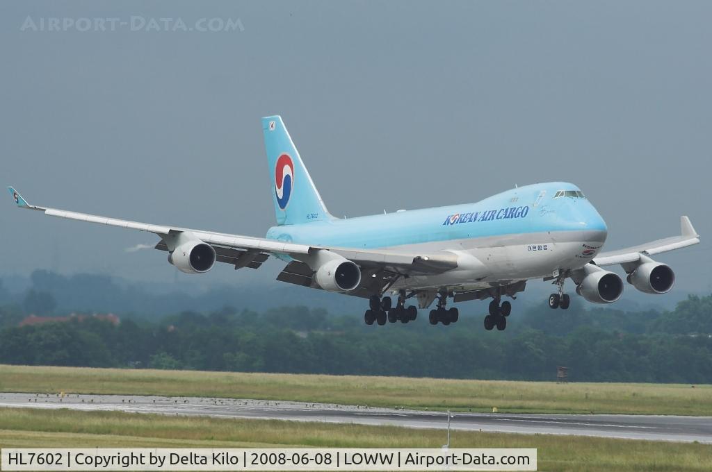 HL7602, 2005 Boeing 747-4B5F/SCD C/N 34301, Korean Cargo 747-400