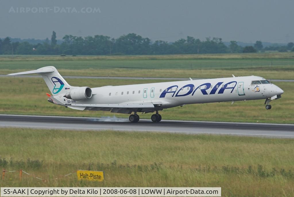 S5-AAK, 2007 Canadair CRJ-900ER (CL-600-2D24) C/N 15128, Adria CRJ 900ER