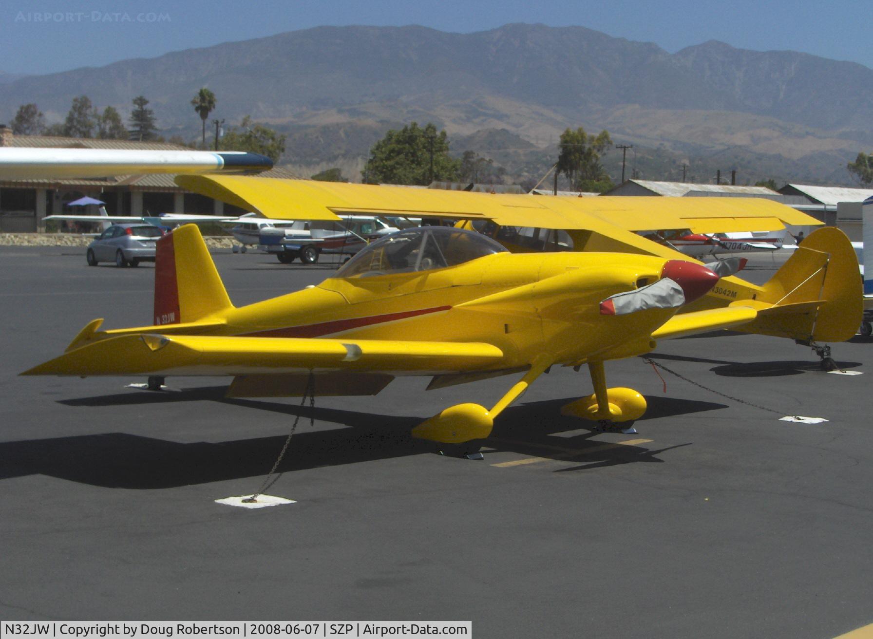N32JW, 1989 Van's RV-4 C/N 1367, 1989 Weidner VAN's RV-4, Lycoming O-320