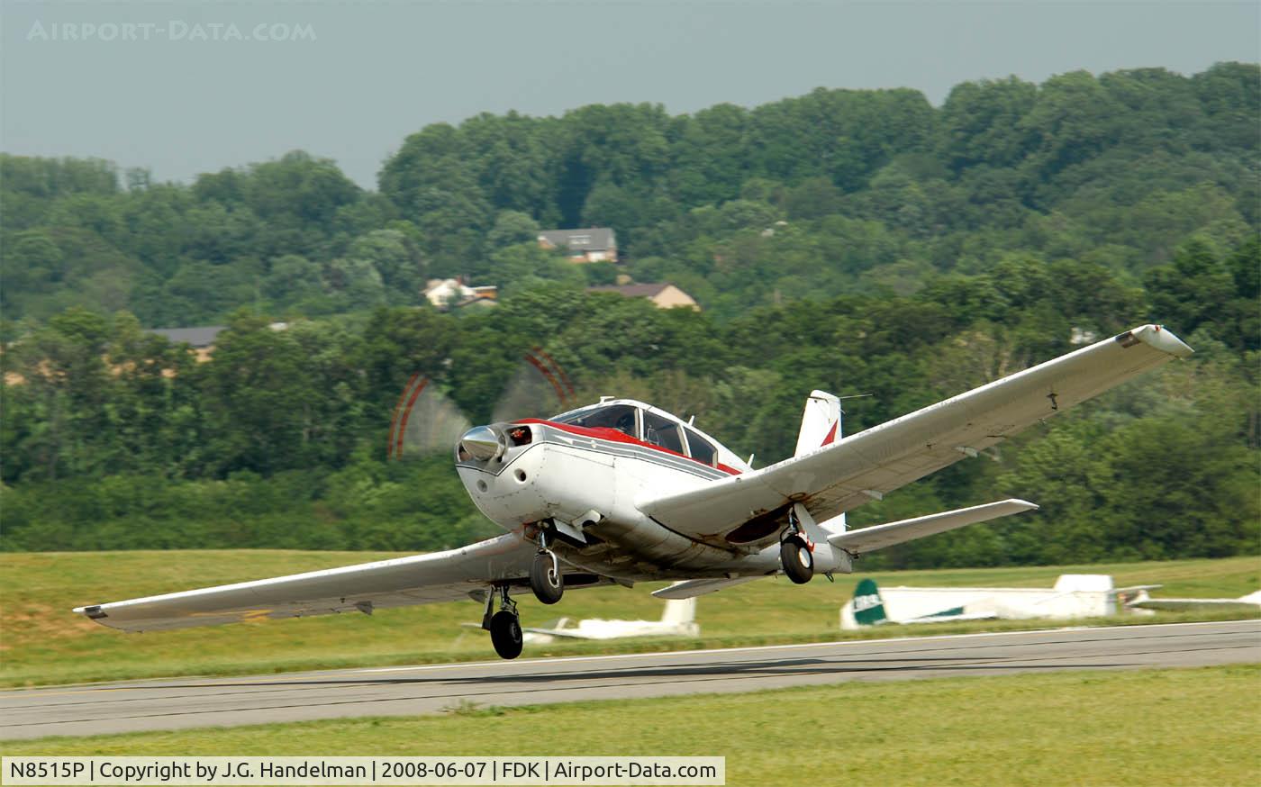 N8515P, 1964 Piper PA-24-400 Comanche 400 C/N 26-52, dangerous take off at FDK AOPA Fly In
