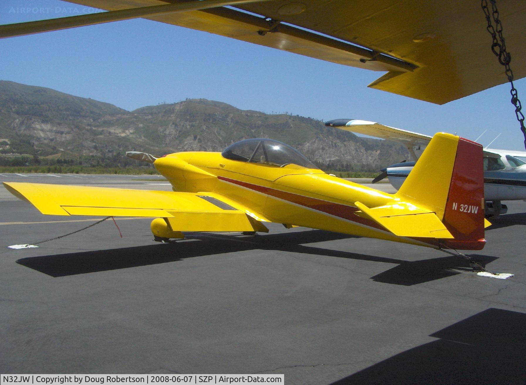 N32JW, 1989 Van's RV-4 C/N 1367, 1989 Weidner VAN's RV-4, Lycoming O-320