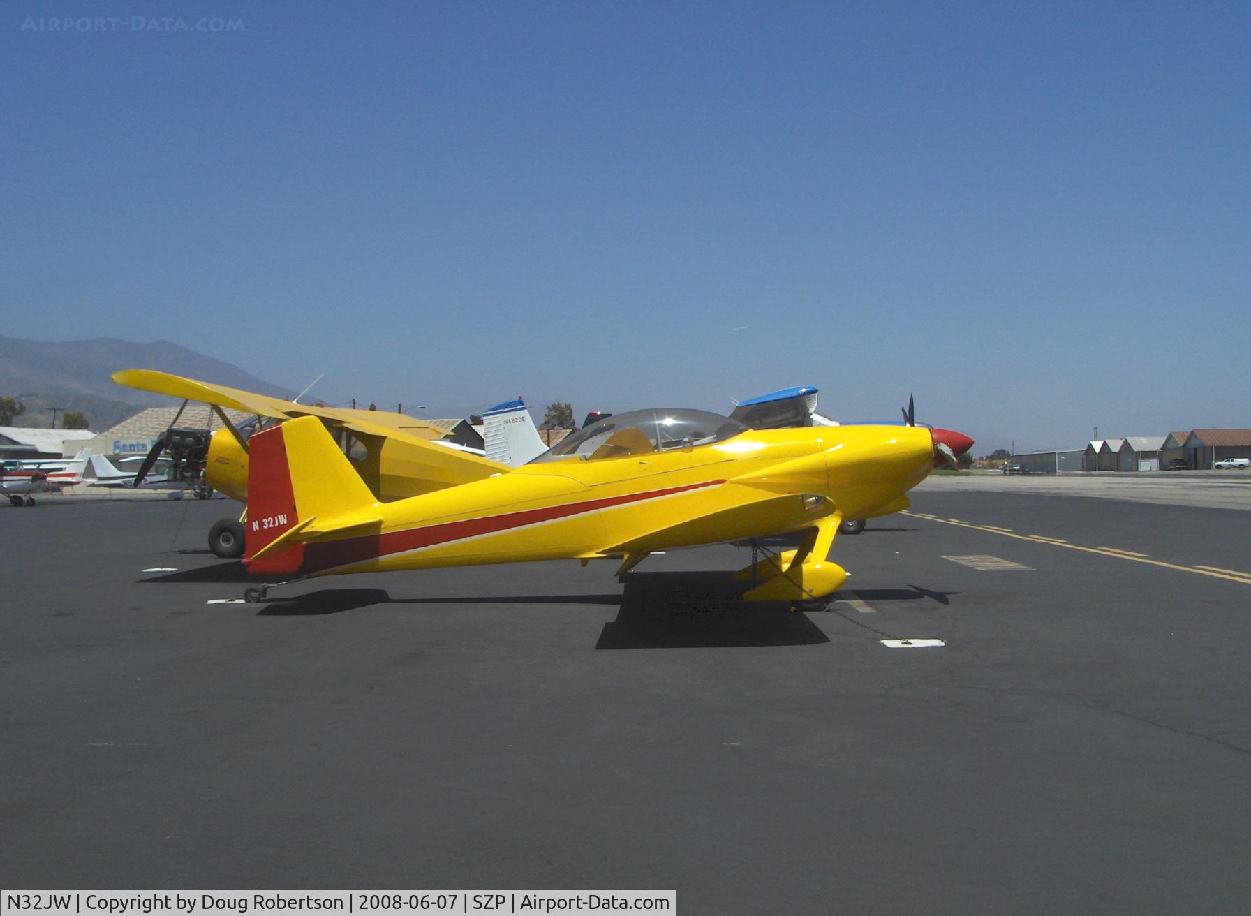 N32JW, 1989 Van's RV-4 C/N 1367, 1989 Weidner VAN's RV-4, Lycoming O-320