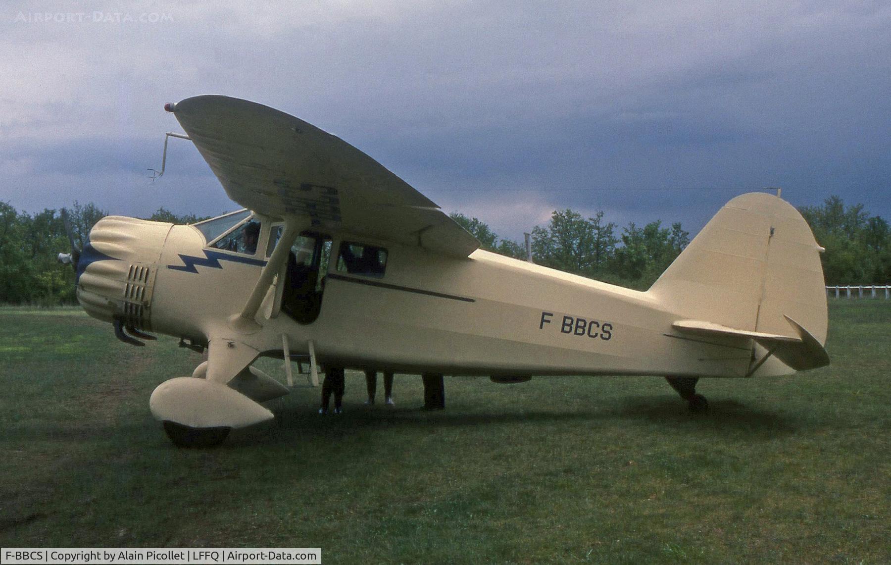 F-BBCS, Stinson SR-10C Reliant Reliant C/N 3-5846, Port side