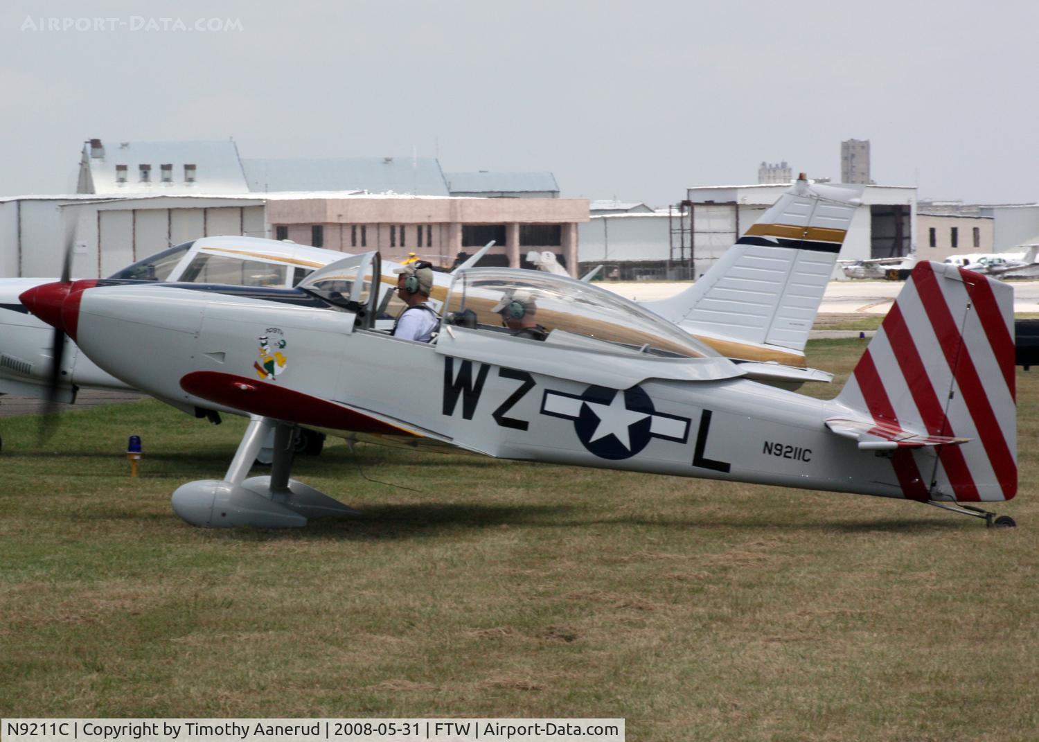 N9211C, 2004 Vans RV-8 C/N 81579, Cowtown Warbird Roundup 2008 vistor