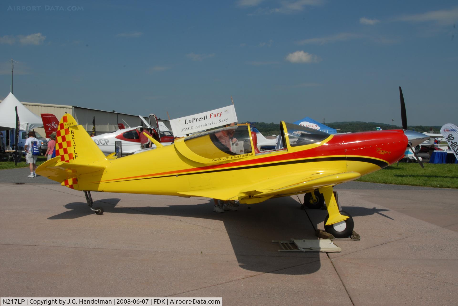N217LP, 1946 Globe GC-1B Swift C/N 310, Lopresti Fury ( not a Swift)