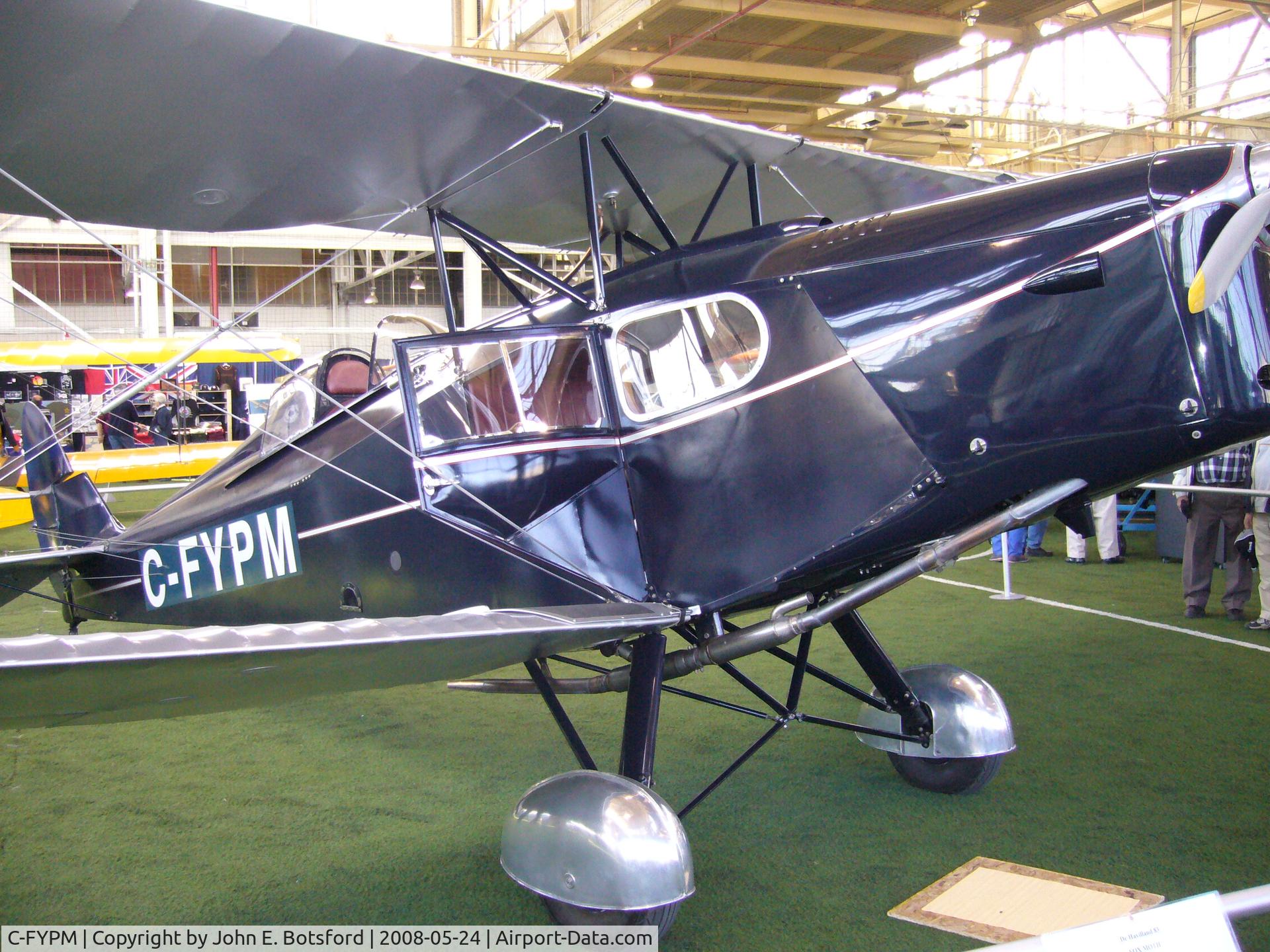 C-FYPM, 1932 De Havilland DH-83C Fox Moth C/N 4033, Taken at Wings & Wheels, 2008