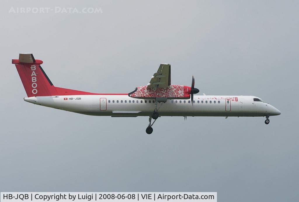 HB-JQB, 2007 De Havilland Canada DHC-8-402Q Dash 8 C/N 4175, FlyBaboo Dash8-400