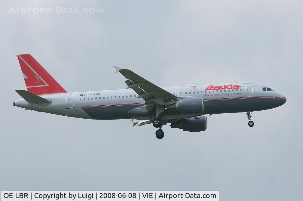 OE-LBR, 2000 Airbus A320-214 C/N 1150, Lauda Air A320