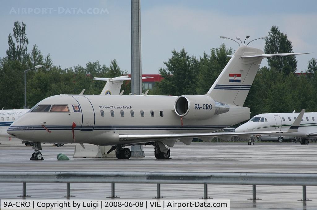 9A-CRO, 1996 Canadair Challenger 604 (CL-600-2B16) C/N 5322, Croatia Republic