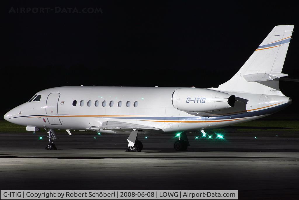 G-ITIG, 2006 Dassault Falcon 2000EX C/N 102, UEFA Euro 2008 traffic