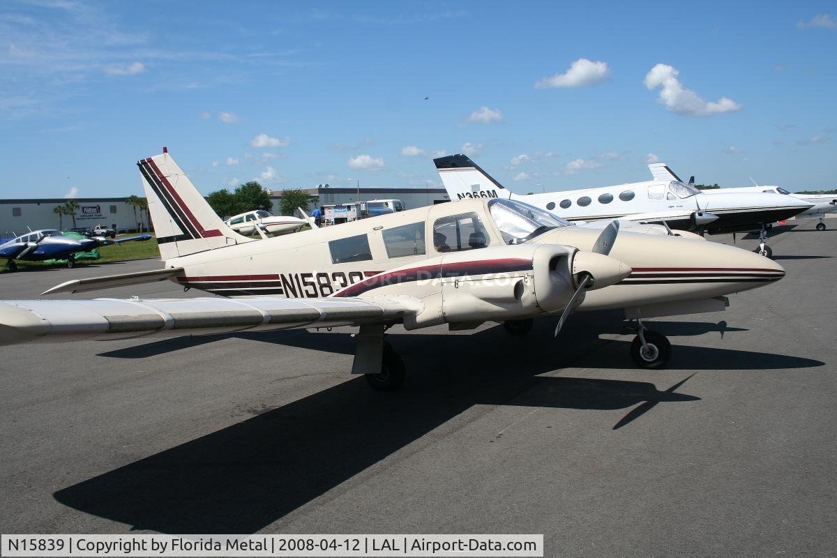 N15839, 1972 Piper PA-34-200 C/N 34-7350100, Piper PA-34