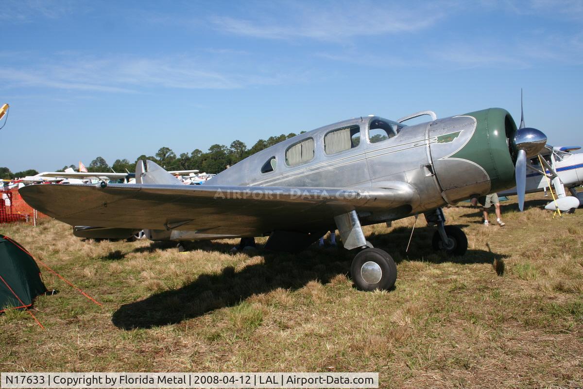N17633, 1939 Spartan 7W Executive C/N 21, Spartan 7W Executive