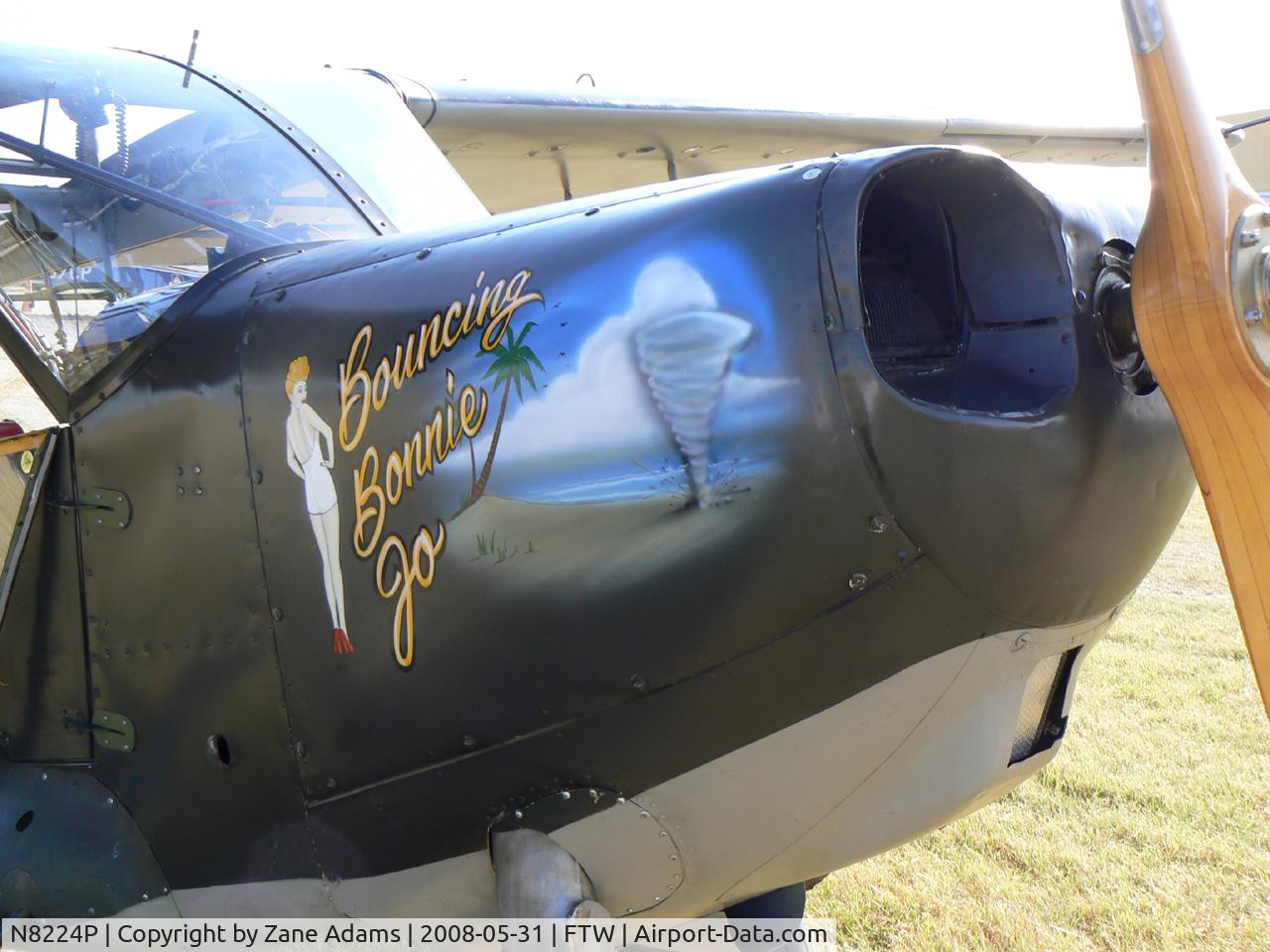 N8224P, 1942 Consolidated L5 C/N AB-01, At Meacham Field - Cowtown Warbird Roundup