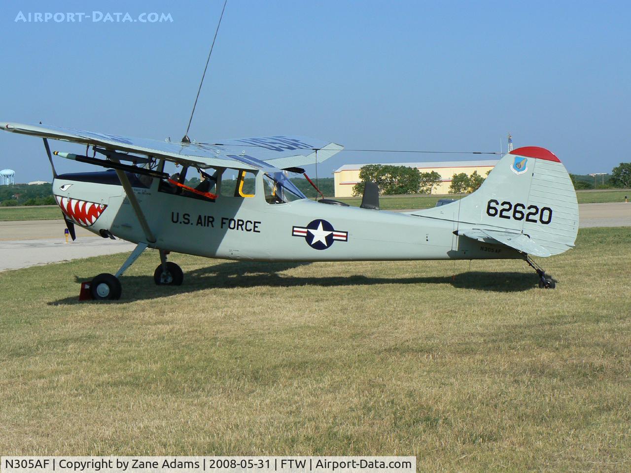 N305AF, 1999 Cessna 305C C/N 305AF, At Meacham Field - Cowtown Warbird Roundup