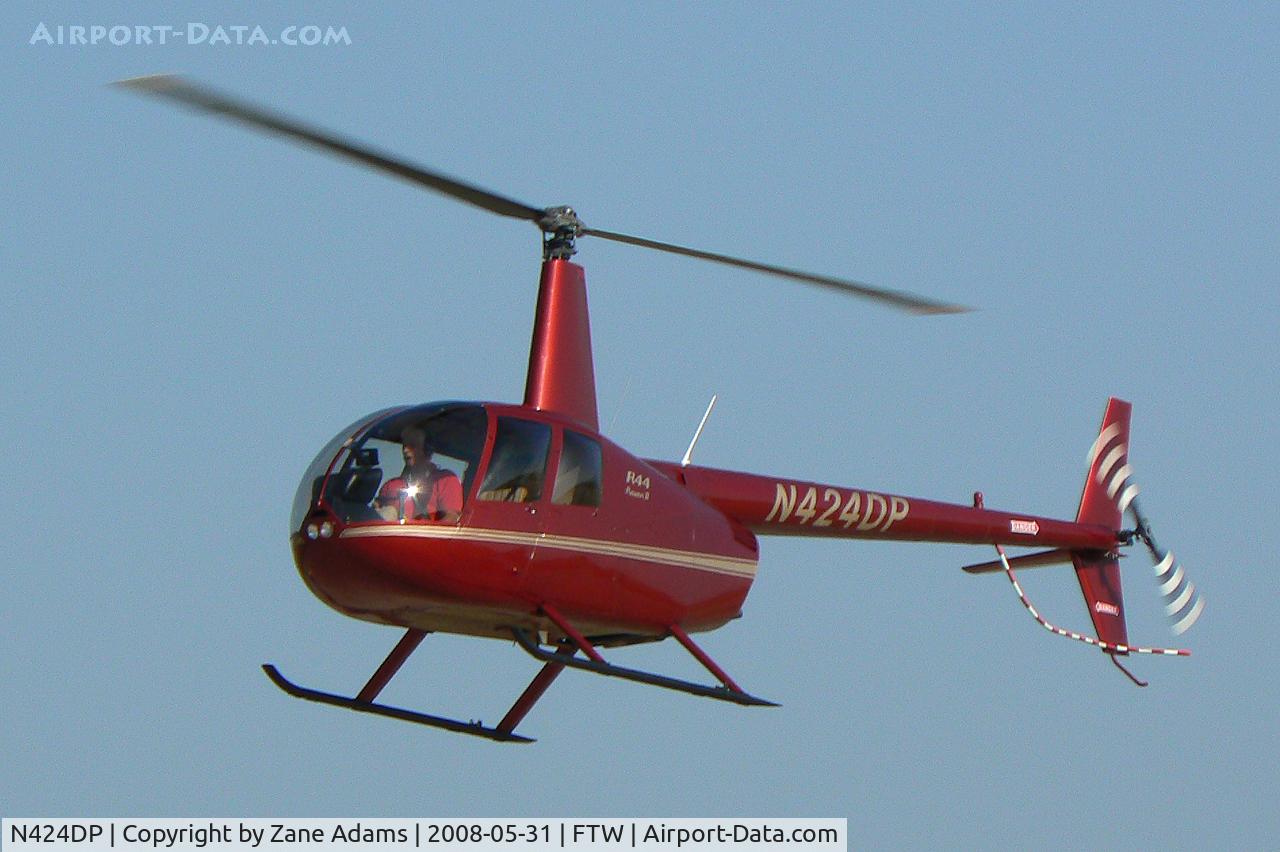 N424DP, 2005 Robinson R44 II C/N 11036, At Meacham Field