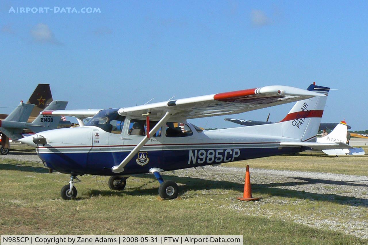 N985CP, 1997 Cessna 172R C/N 17280235, Civil Air Patrol at Meacham Field - Cowtown Warbird Roundup 2008
