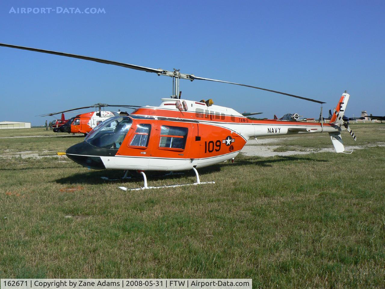 162671, Bell TH-57C Sea Ranger C/N 3754, At Meacham Field - Cowtown Warbird Roundup 2008