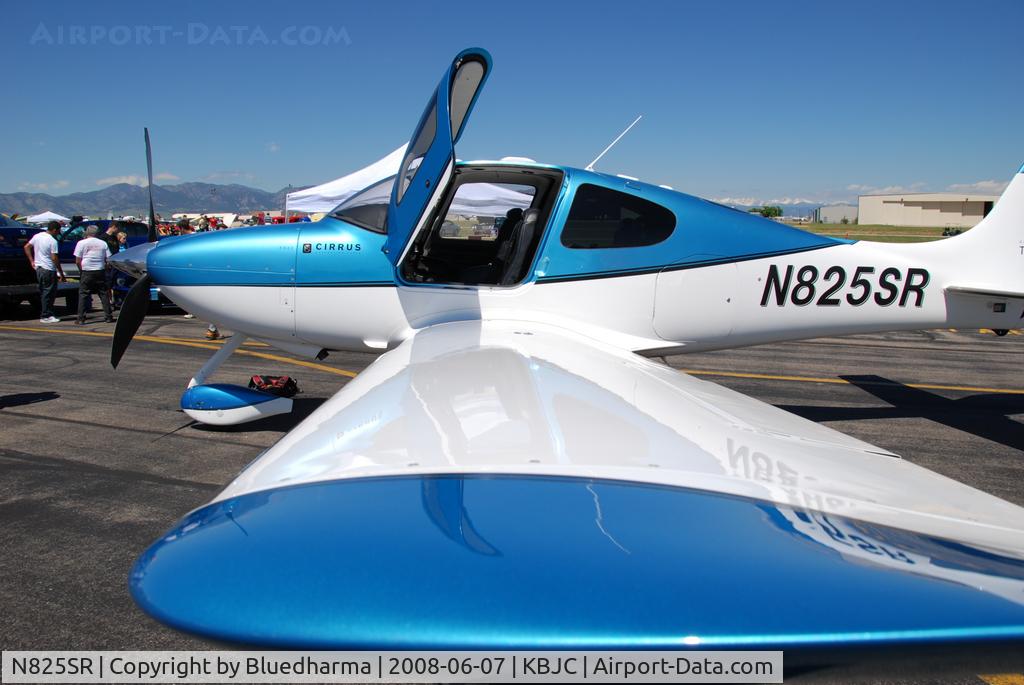 N825SR, 2007 Cirrus SR22 G3X C/N 2618, Parked on Display at Rocky Mountain Metro Airport OPEN HOUSE.