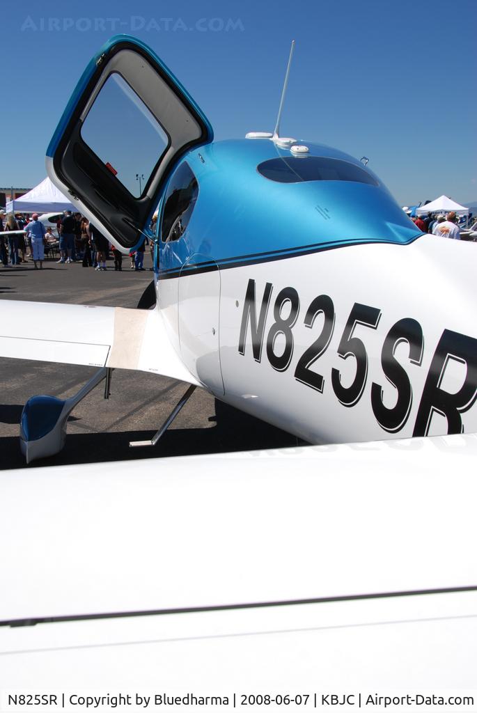 N825SR, 2007 Cirrus SR22 G3X C/N 2618, Parked on Display at Rocky Mountain Metro Airport OPEN HOUSE.