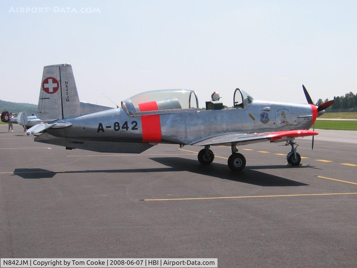 N842JM, Pilatus P3-05 C/N 480-29, P3