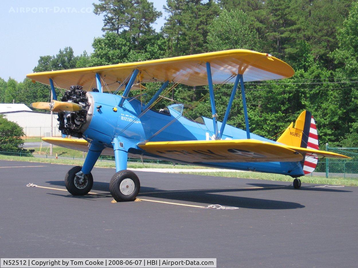 N52512, 1940 Boeing A75L3 C/N 75-193, Stearman