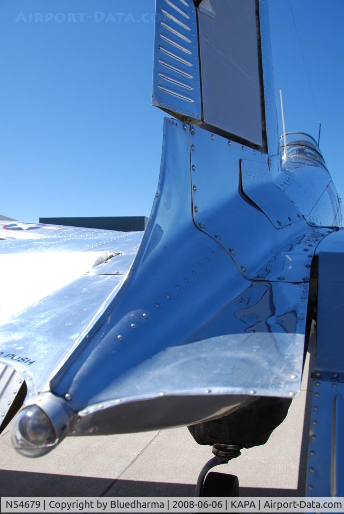 N54679, 1941 Consolidated Vultee BT-13A C/N 2990, Parked on Display at KAPA.