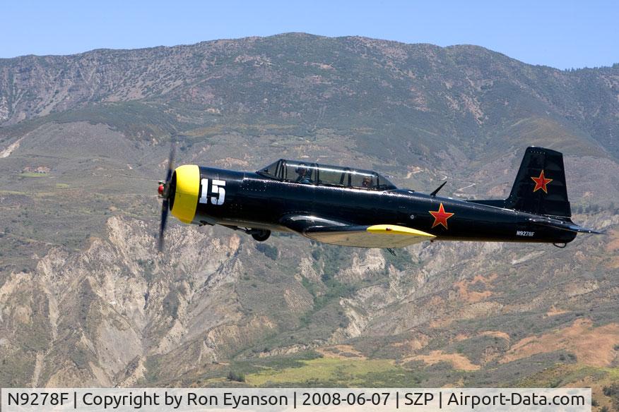 N9278F, 1964 Nanchang CJ-6A C/N 1032018, Saturday Flight