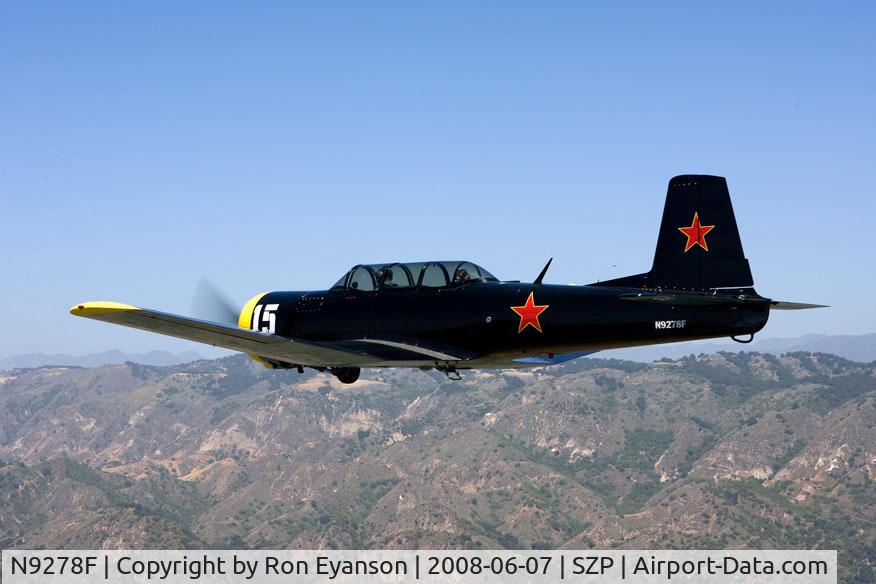 N9278F, 1964 Nanchang CJ-6A C/N 1032018, Saturday Flight