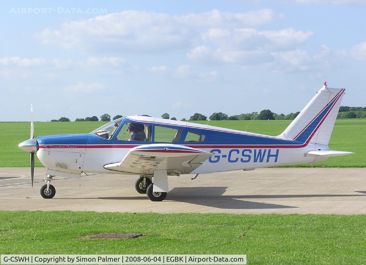 G-CSWH, 1968 Piper PA-28R-180 Cherokee Arrow C/N 28R-30541, Cherokee Arrow visiting Sywell