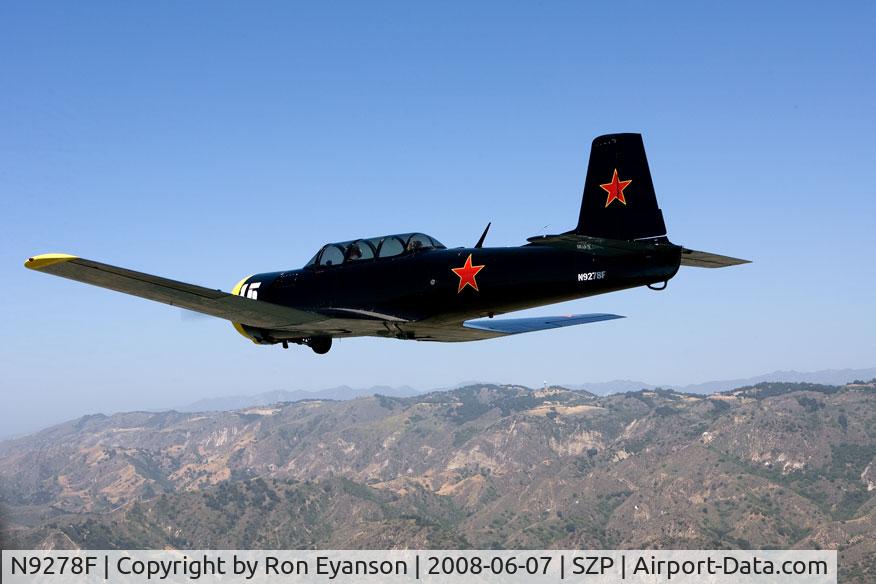 N9278F, 1964 Nanchang CJ-6A C/N 1032018, Saturday Flight