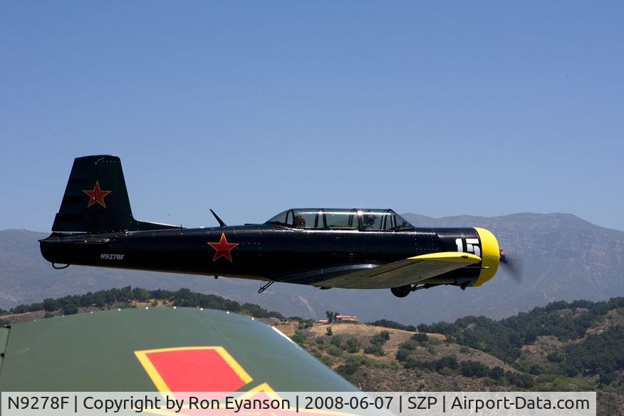 N9278F, 1964 Nanchang CJ-6A C/N 1032018, Saturday Flight