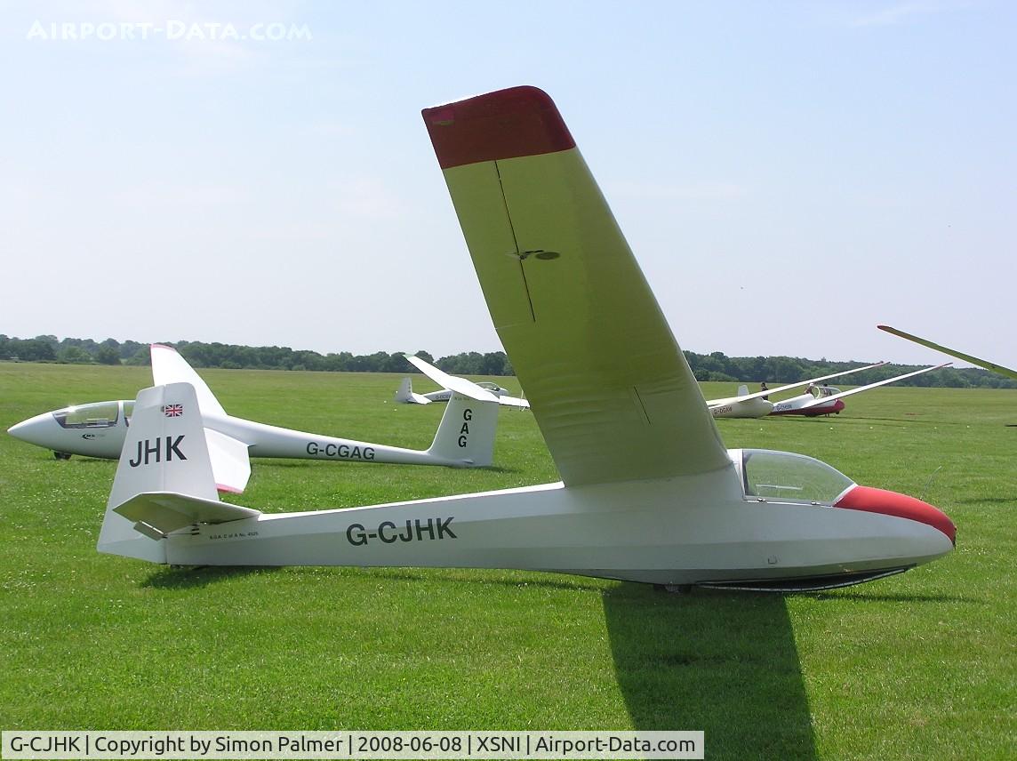 G-CJHK, Schleicher K-8B C/N 558, Schleicher K8B at Snitterfield