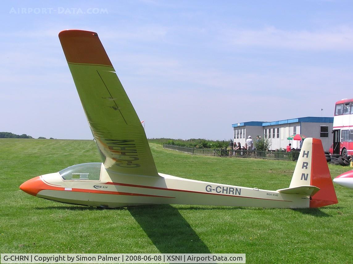 G-CHRN, Schleicher ASK-18 C/N 18026, Schleicher ASK18 at Snitterfield