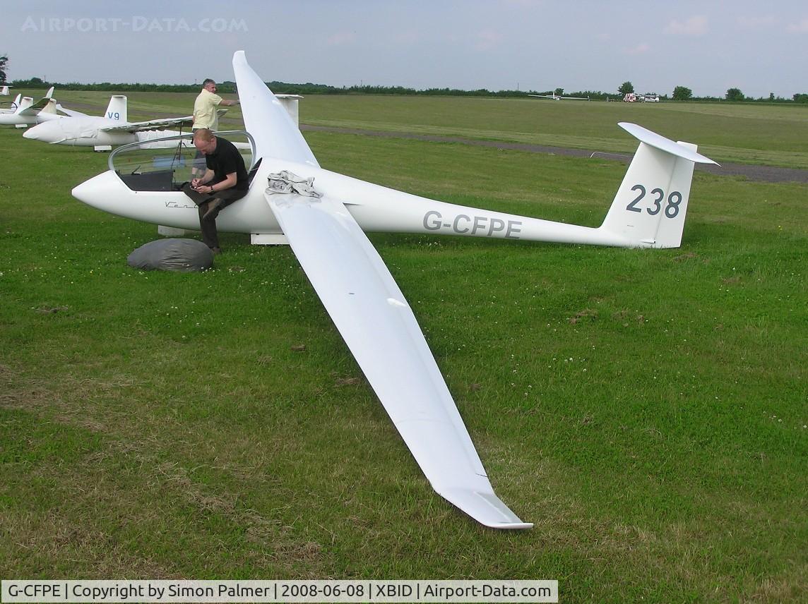 G-CFPE, 1988 Schempp-Hirth Ventus cT C/N 131, Schempp-Hirth Ventus cT at Bidford