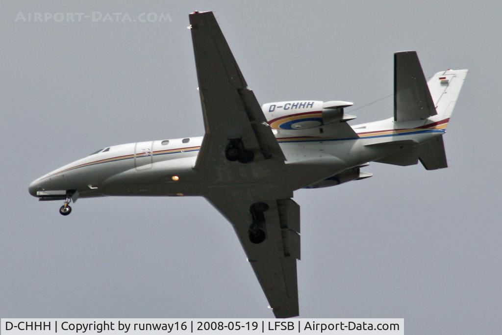 D-CHHH, 2006 Cessna 560 Citation Excel C/N 560-5674, Cessna 560 Citation XLS landing on rwy 34