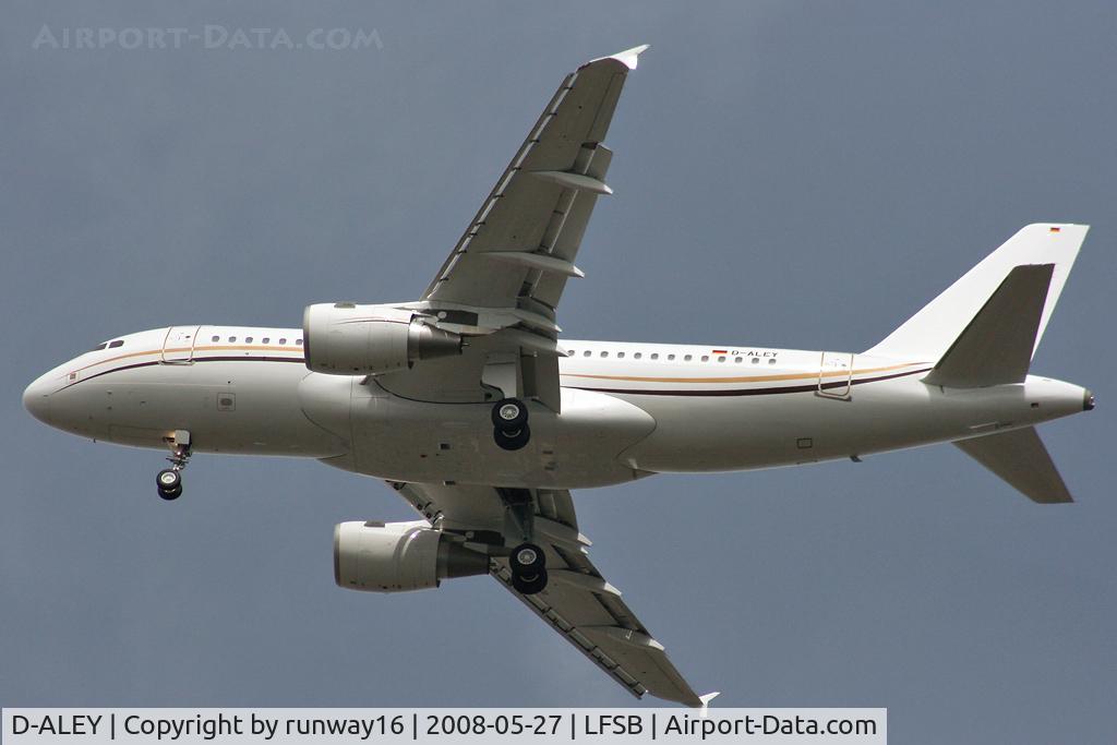 D-ALEY, 2008 Airbus A319-115/CJ C/N 3513, Airbus A319-115X (ACJ) delivery flight from XFW interior manufacturing