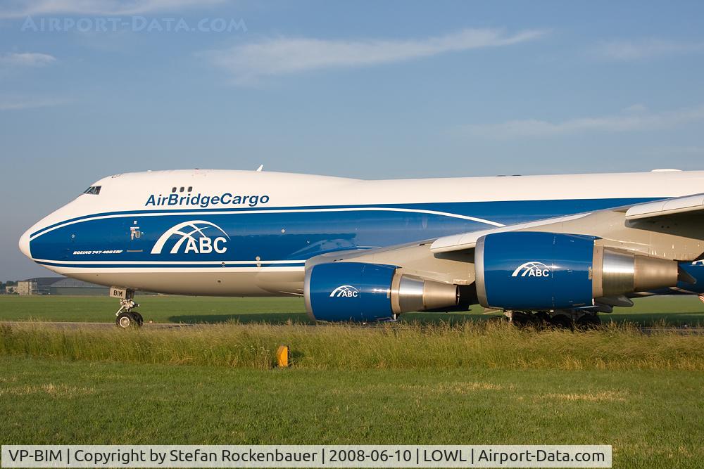 VP-BIM, 2008 Boeing 747-4HAERF C/N 35237, ABC 747-400