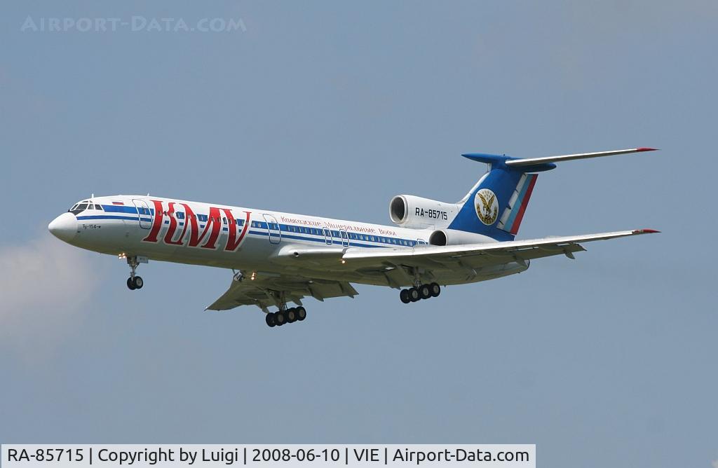 RA-85715, 1991 Tupolev Tu-154M C/N 91A891, KMV Tu154