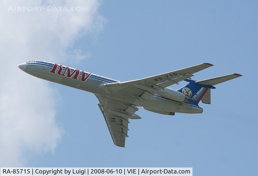 RA-85715, 1991 Tupolev Tu-154M C/N 91A891, KMV Tu154
