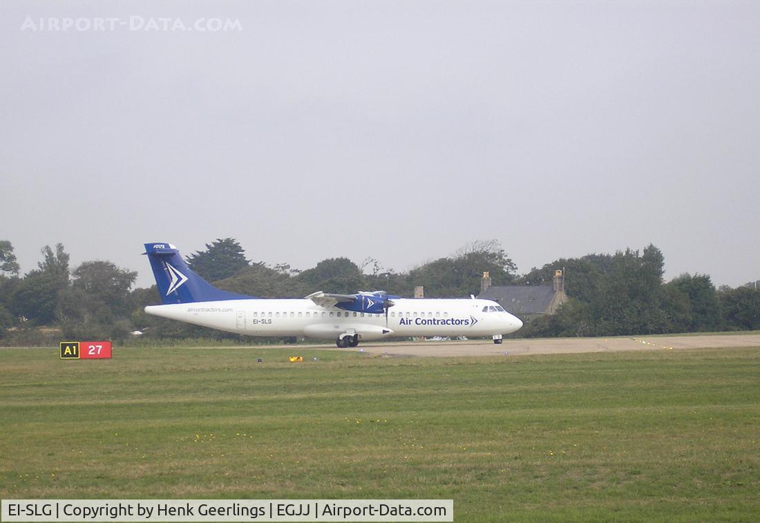 EI-SLG, 1990 ATR 72-202 C/N 183, Jersey Airport