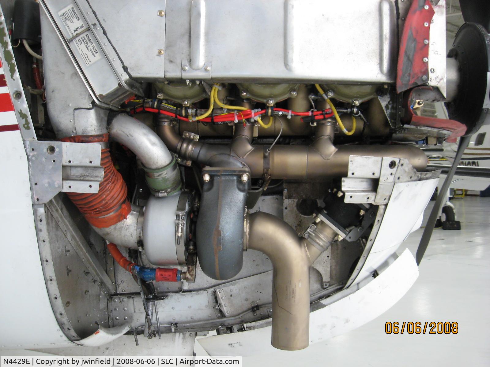 N4429E, Cessna T210N Turbo Centurion C/N 21064709, R/H Engine