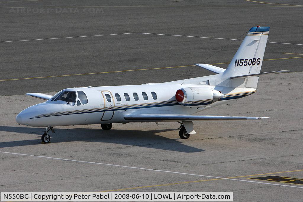N550BG, 1988 Cessna S550 Citation IIS C/N S550-0148, EM